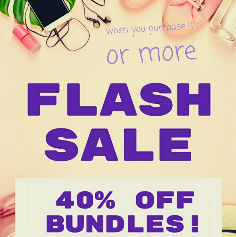 Flash sale on bundles!!!!